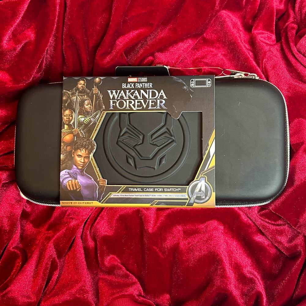 ♡ New Marvel Black Panther Wakanda Forever Nintendo Switch Case